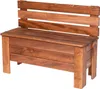 STOLMAK Cassapanca Da Giardino In Legno Di Pino Massello Anteprima dell’immagine prodotto 1