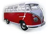 BRISA VW Collection - T1 Bulli Bus Wanduhr Produktbild-Vorschau 1