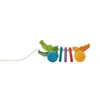 PlanToys giocattolo in legno alligatore arcobaleno Anteprima dell’immagine prodotto 4