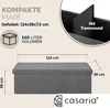 CASARIA® Zitbank met opbergruimte, Cord, inclusief 2 Productafbeelding-voorbeeld 4