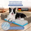 ELONEO Orthopädisches Hundebett, Größe M - Braun Produktbild-Vorschau 2