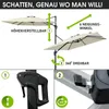 BRAST Alu Sonnenschirm Ampelschirm | 3x3m rechteckig | Produktbild-Vorschau 7