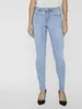 VERO MODA Damen VMTANYA MR S Piping VI352 NOOS Jeans, Blau Produktbild-Vorschau 2