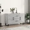 vidaXL Sideboard Betongrau 100x36x60 cm Holzwerkstoff Produktbild-Vorschau 1