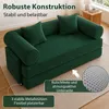 HOOLAMYIE 6-in-1 Modulares Schlafsofa aus Cord, Klappbares Produktbild-Vorschau 12