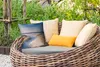 MuchoWow® Outdoor Kissen - Düne - Möwe - Strand - Meer - Produktbild-Vorschau 3