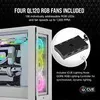 CORSAIR Geh iCUE 5000X RGB (Tempered Glass) QL True White Podgląd zdjęcia produktu 14