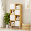 Bibliothèque avec 4 portes et 4 étagères ouvertes, Voir les images du produit 5