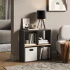 Meuble de rangement cube Vicco Tetra Anthracite/chêne doré Voir les images du produit 7