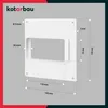 KOTARBAU® Bride murale 110 x 55 mm Plaque murale Bride en Voir les images du produit 4
