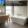 Belvit Badewanne halbfreistehend & freistehend aus Acryl – Produktbild-Vorschau 4
