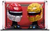 Vetrina nera per LEGO® 43022, 43014 – Caschi HP Leclerc e Anteprima dell’immagine prodotto 2