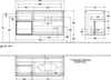 Villeroy & Boch G271GNPC Waschbeckenunterschrank Finion G27 Produktbild-Vorschau 3