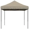 vidaXL Partyzelt Faltbar Pop-Up Taupe 440x292x315 cm Produktbild-Vorschau 4