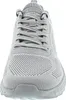 A front view of a gray Skechers Bobs Sport Squad Chaos women's training shoe. Voir les images du produit