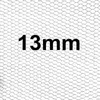A close-up view of a mesh pattern with the text '13mm' overlaid. Produktbild-Vorschau