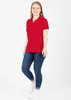 Jako Organic Polo Ladies - Red Podgląd zdjęcia produktu 6