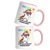 Endlich 25 Tasse Rosa Geburtstag Einhorn Lustig Spruch Produktbild-Vorschau 2