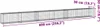 vidaXL Gabion z pokrywą 600x50x50 cm Ocynkowane żelazo Podgląd zdjęcia produktu 7