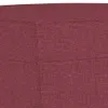 3-tlg. Sofagarnitur mit Kissen Weinrot Stoff Produktbild-Vorschau 8