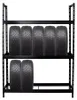 Reifenregal TIGER XL | HxBxT 200x150x45cm | 300kg Fachlast Produktbild-Vorschau 1