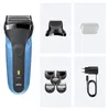 Braun Series 3 310BT Rasoir à grille Tondeuse Noir, Bleu Voir les images du produit 18