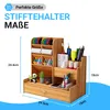 Fleau Schreibtisch-Organizer – mit Schublade – Stifthalter Produktbild-Vorschau 2