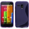 PhoneNatic Case kompatibel mit Motorola Moto G - lila Produktbild-Vorschau 1