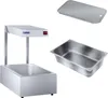 Gastro-Wärmelampe, Speisenwärmer, 500W + GN1/1 Behälter Produktbild-Vorschau 1