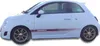 J&J Automotive | Deflektory / ofuky okien pre Fiat 500 3D Náhľad obrázku produktu 4