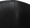 Sillón de club negro de vidaXL, tapizado en cuero sintético Vista previa de la imagen del producto 6