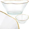 Miska sałatkowa szklana złota 21 cm, 1,2 l Podgląd zdjęcia produktu 7