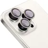 Panzerglas für iPhone 15 Pro Kamera, Silberrahmen Produktbild-Vorschau 1