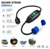 CEE Adapter mit FI Schutzschalter 230V, 3x2,5mm², 150cm – Produktbild-Vorschau 3