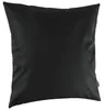 Kissenbezug Kunstleder Schwarz 50x50cm Dekokissen Produktbild-Vorschau 1