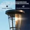 Outsunny zonnepaneellantaarn, set van 2, staande lamp, 180 Productafbeelding-voorbeeld 4