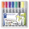 STAEDTLER Lumocolor 356 Flipchart-Marker mit Rundspitze Box Produktbild-Vorschau 2