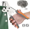 Pinza occhielli + set occhielli in metallo – Riparazioni Anteprima dell’immagine prodotto 1