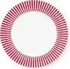 PIP STUDIO Royal Stripes Speiseteller dark pink 26,5 cm Produktbild-Vorschau 1