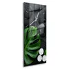 DEQORI Glasuhr 30x60 cm Modern 'Spa-Konzept auf Schiefer' Produktbild-Vorschau 2