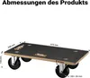 Wiltec 2x transportní kolečka 575 x 290 x 144 mm s nosností Náhled obrázku produktu 3