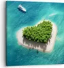 Bild auf Leinwand - Leinwandbild - Sail Insel Meer Aussicht Produktbild-Vorschau 1
