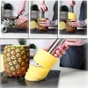 com-four® 2x Ananas-Schneider 3 in 1 - Ananas Schäler aus Produktbild-Vorschau 3
