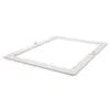 A white plastic frame is shown on a white background. Produktbild-Vorschau