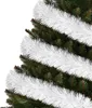 SPRINGOS Girlande für den Weihnachtsbaum zweifarbig weiß Produktbild-Vorschau 4