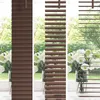 vidaXL Żaluzja wenecka ciemnobrązowa z wzorem 150 x 80 cm Podgląd zdjęcia produktu 4