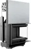 A product shot of a fireplace insert. Produktbild-Vorschau