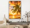MuchoWow® - Leinwandbilder - Sonnenuntergang - Palme - Produktbild-Vorschau 7