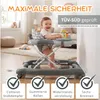BRONEA® 4-in-1 Gehfrei Baby Lauflernwagen Schaukel Produktbild-Vorschau 8