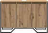 vidaXL Waschbeckenschrank Artisan-Eiche 91 x 35 x 60 cm Produktbild-Vorschau 5